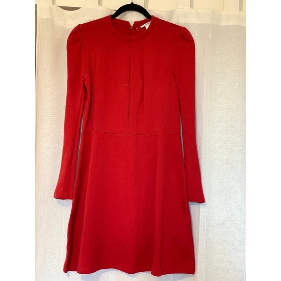 Red Carven A-Line Dress - worn twice! - Picture 1 of 2
